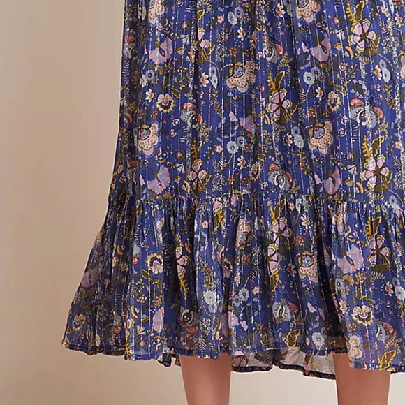 Anthropologie Lyndsey Shimmer Maxi Dress - Picture 7 of 7